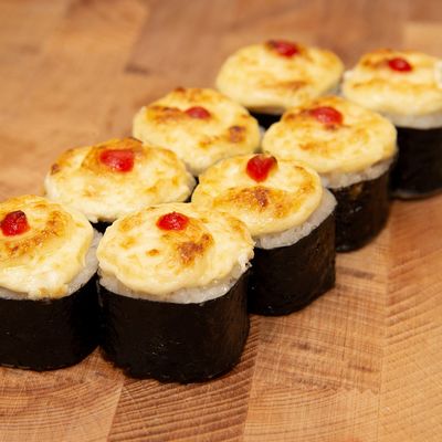 Запеченный Чиз ролл с курицей