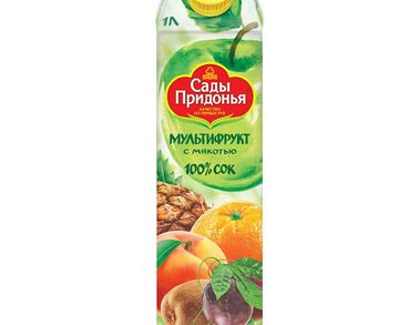 Cок 1 л, Сады Придонья в ассортименте